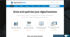 Desktop Screenshot of dynamicwebapac.com